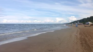 La casa infestata sul Mar Baltico - spiaggia di Jurmala. Foto di Giuseppe Govinda.