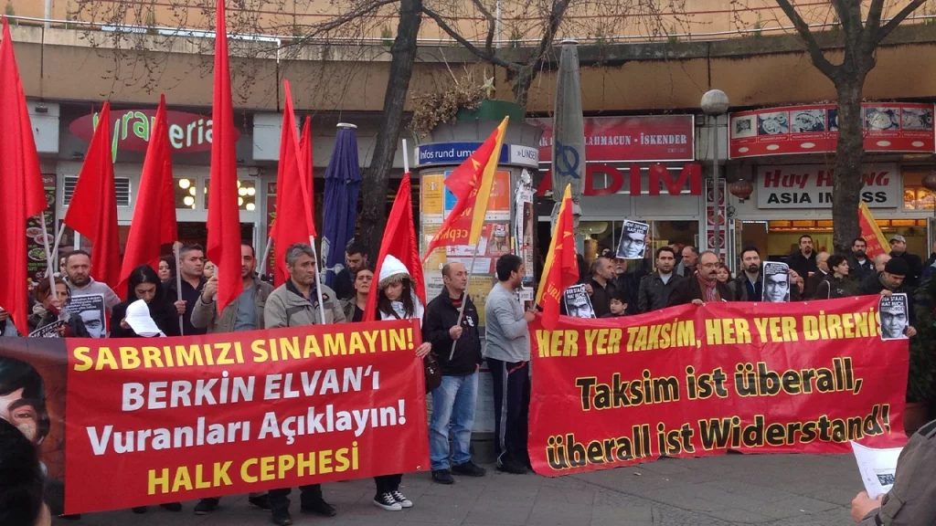 berkin elvan protesta a Berlino - foto di Giuseppe Govinda