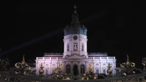Mercatino di natale di charlottenburg - Castello - Foto di Giuseppe Govinda ampliata con l'IA.