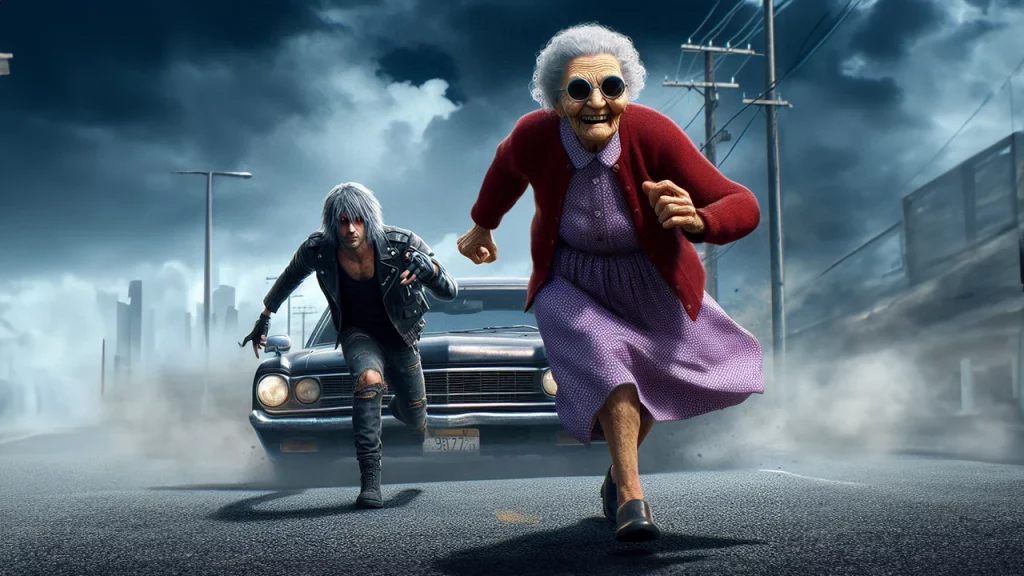 Gameplay di Granny, nuovo aggiornamento - Immagine creata con l'IA.