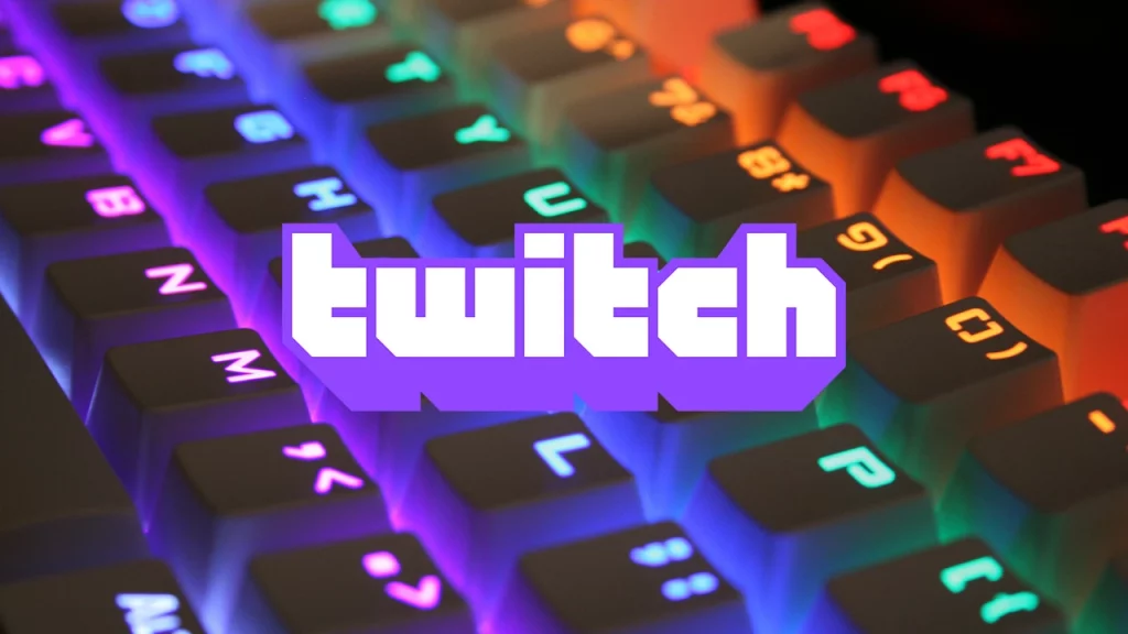 twitch e tastiera di pc