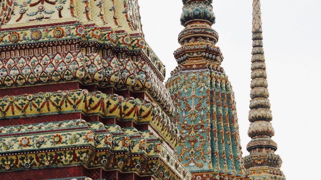 Historical Thai temple architecture