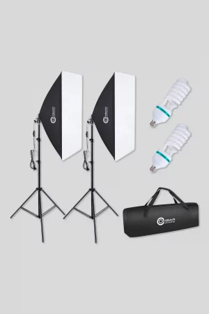 ombar softbox 5500k con borsa