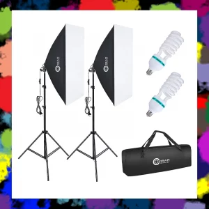 Softbox 5500K da 135W - 2x50x70cm - OMBAR
