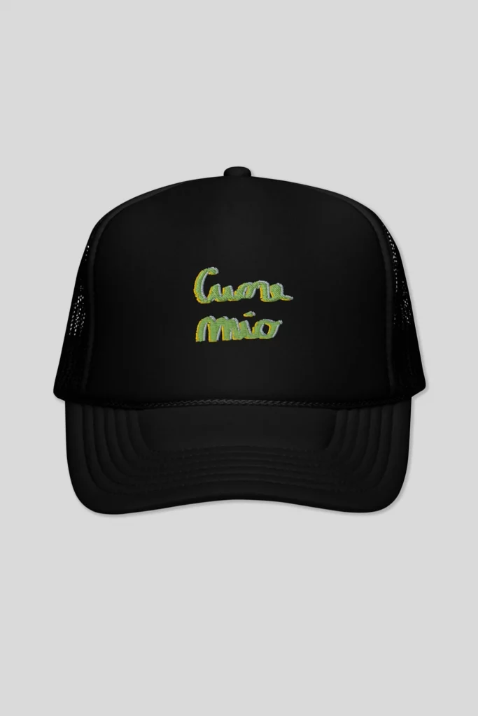 cappello trucker cuore mio gov regali romantici e rock