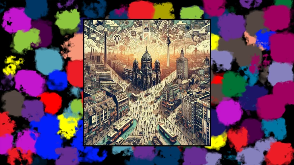 Discovering Berlin - tutto quello che devi sapere su Berlino. Immagine creata da Giuseppe Govinda.