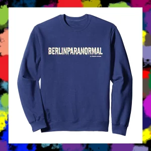 felpa berlinparanormal serie horror da berlino merch vintage