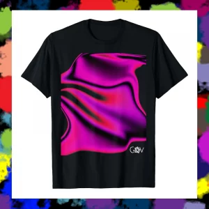 maglietta swirl liquify rock