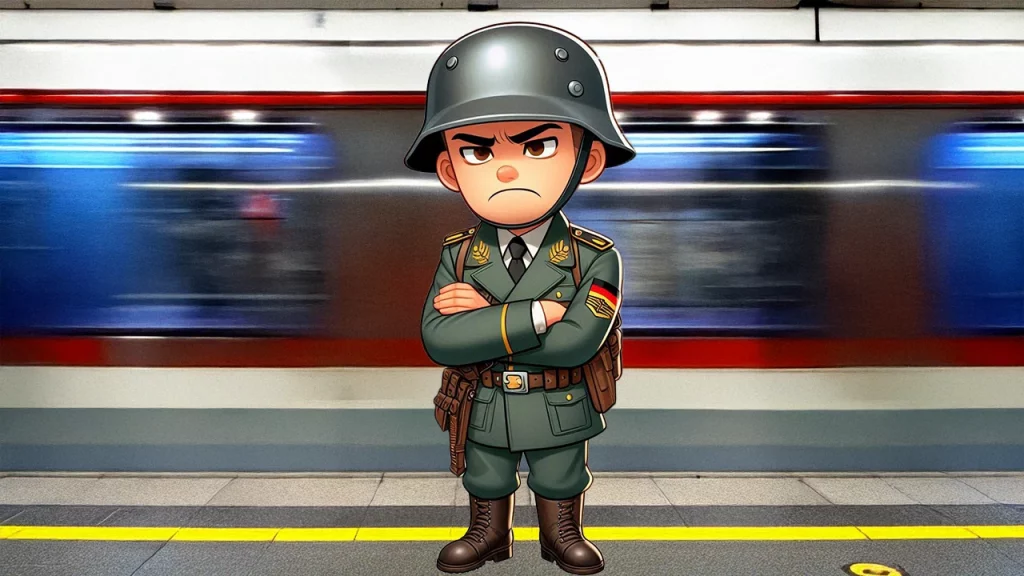 aggredito da un militare tedesco a berlino - la testimonianza