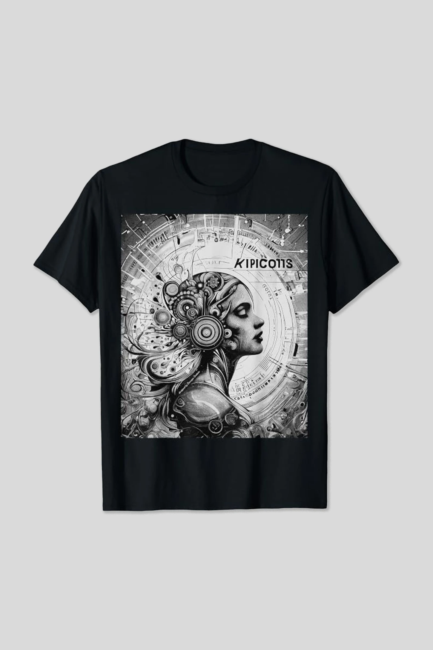 Black And White Woman Vintage Steampunk